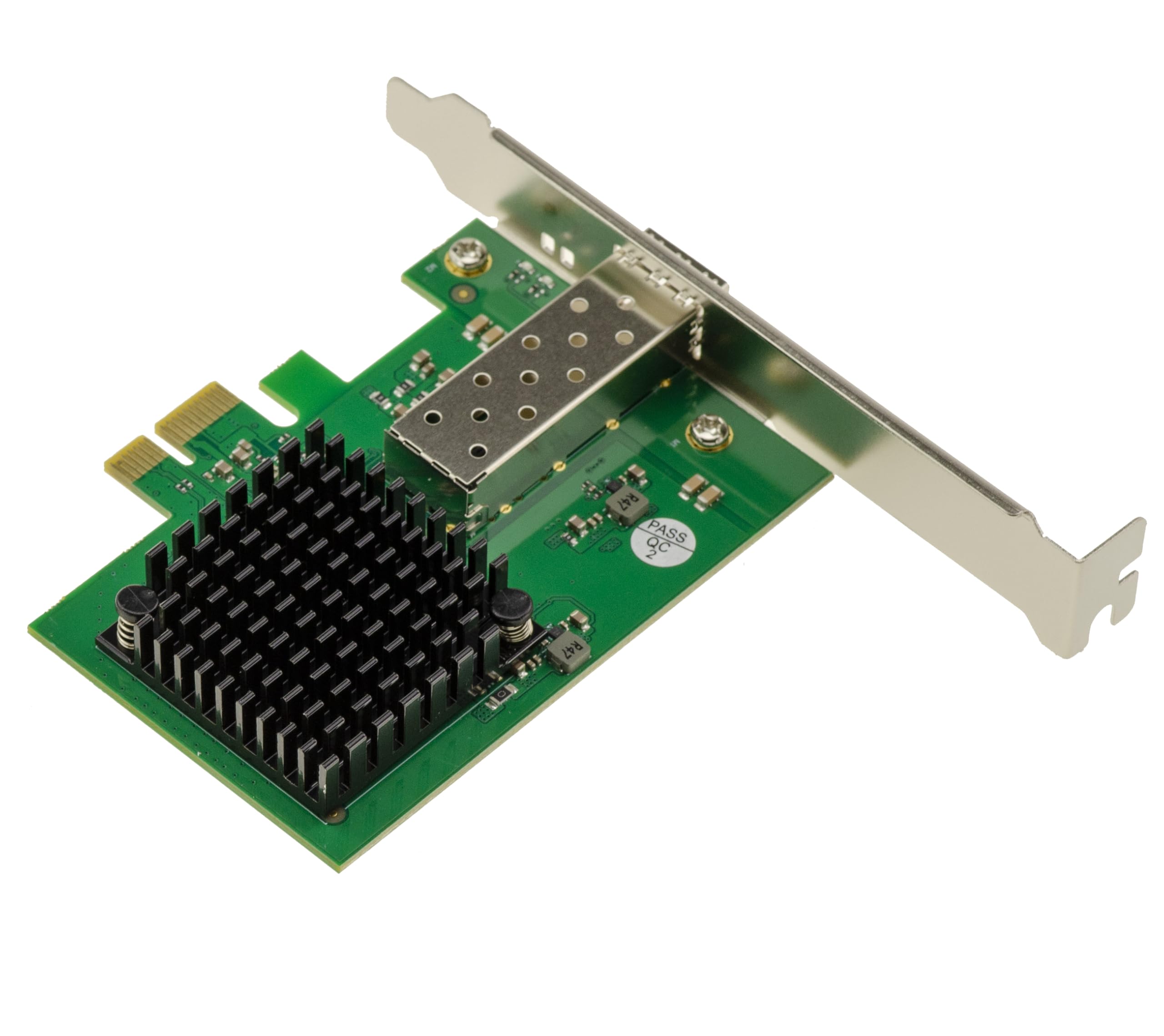 KALEA-INFORMATIQUE Scheda di rete PCIe Gen4 x1 10G SFP+ RTL8127ATF | Chip Realtek RTL8127ATF con basso consumo e basso rilascio di calore