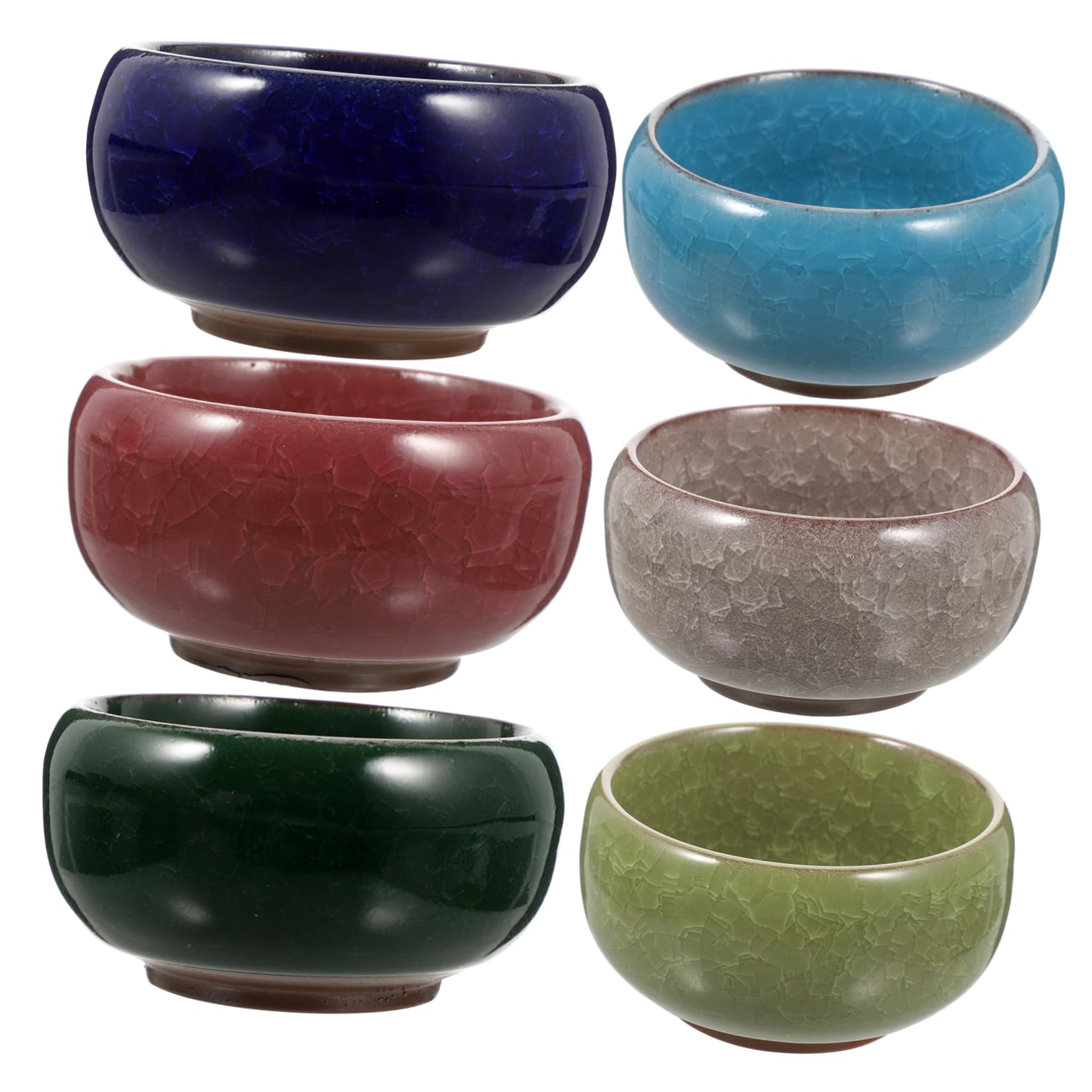 Pots en Céramique pour Succulentes Robustes avec Perforation Basale HANABASS