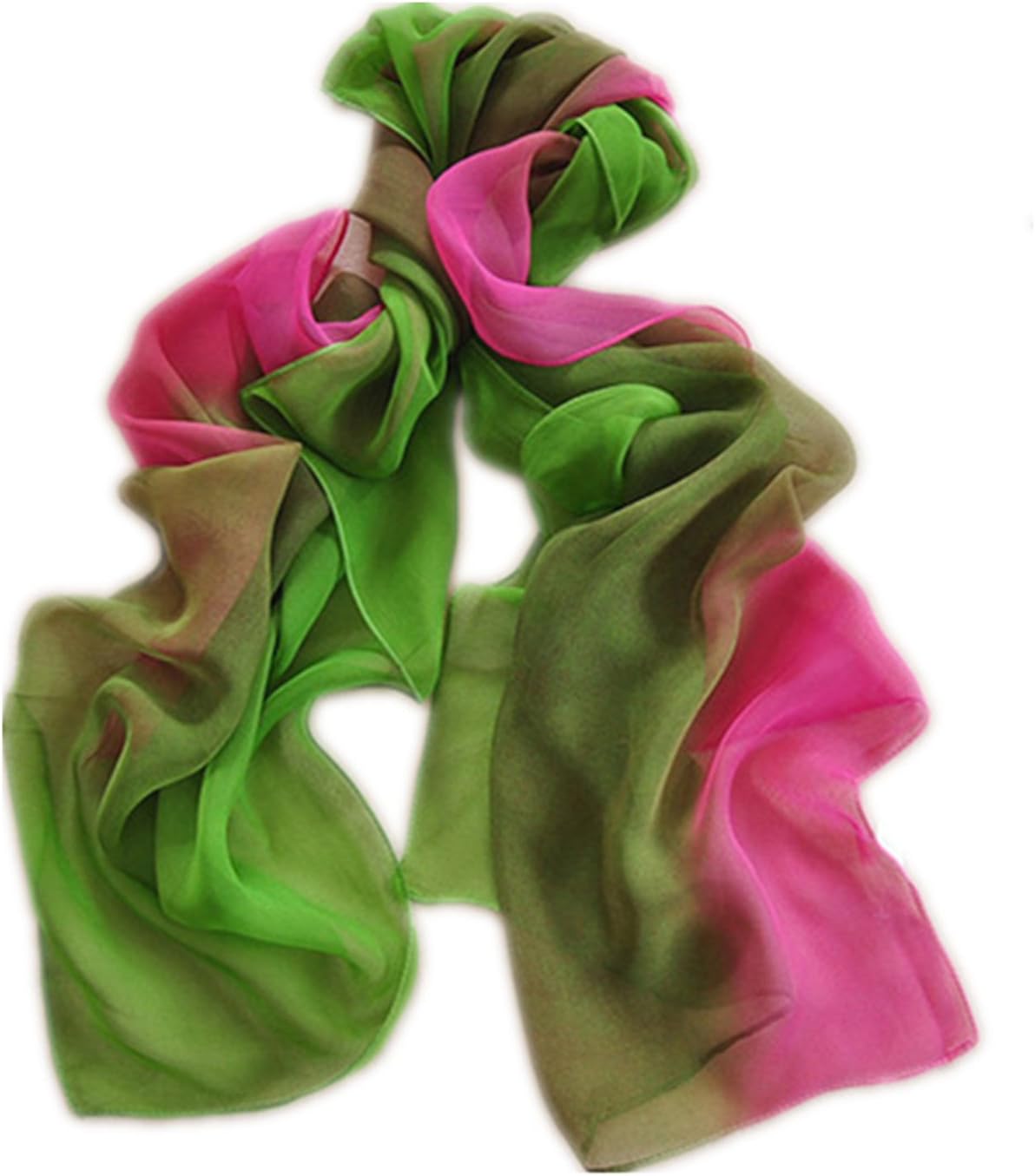 Gradient Colors Chiffon Scarves - Sun Protection, Cycling, Beach Towels