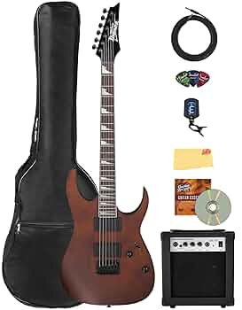 Amazon.com: Ibanez GRG121DX RG Gio Electric Guitar - Walnut