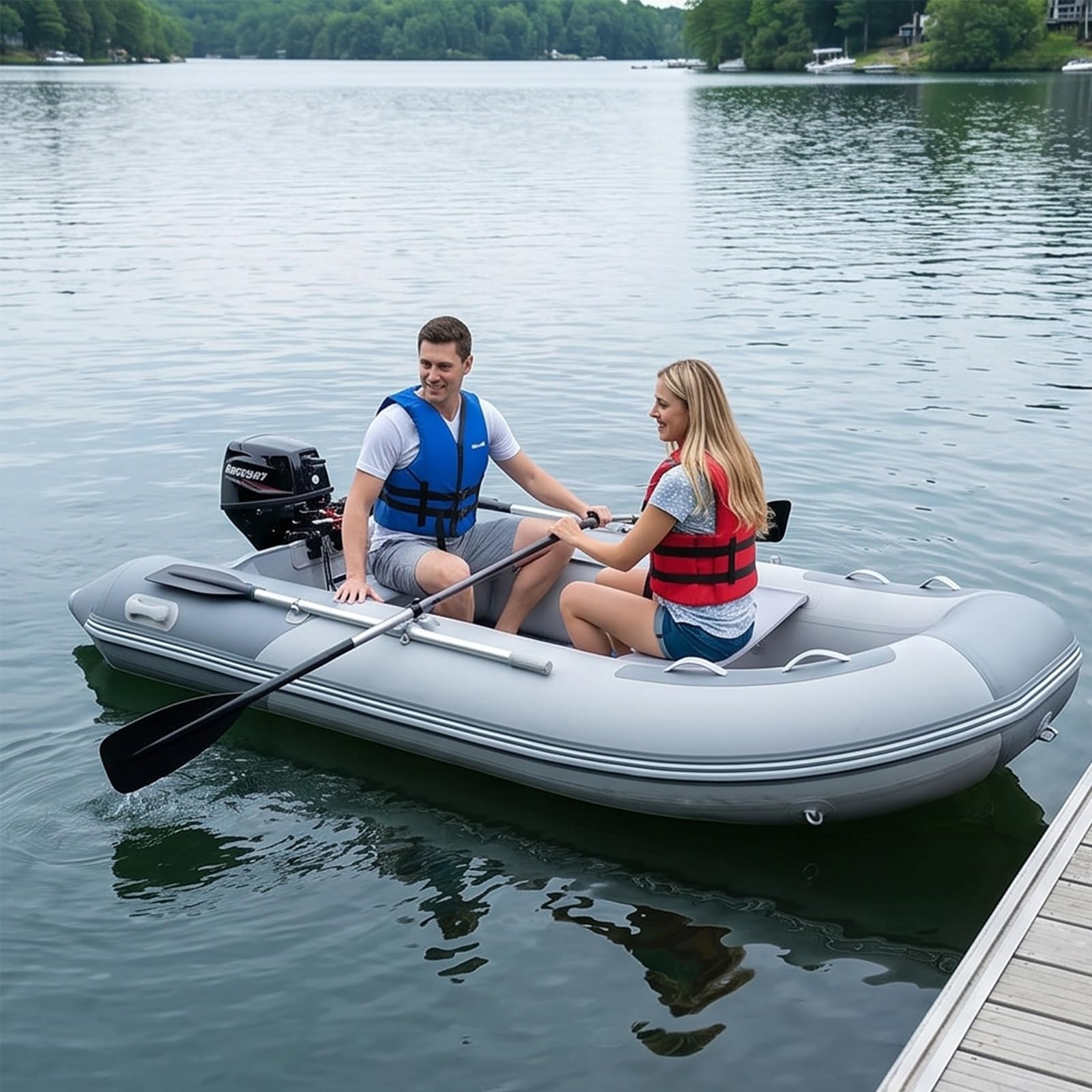Remo telescópico de aleación de aluminio con agarre ergonómico desmontable extensible para kayak y deportes acuáticos de una sola cabeza