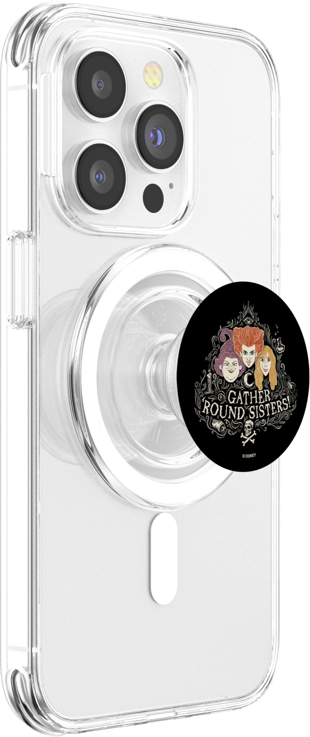 Disney Hocus Pocus Gather' Round Sanderson Sisters PopSockets PopGrip for MagSafe, Clear - Image 4