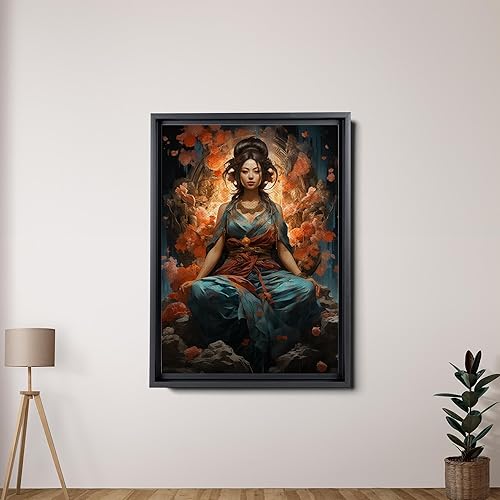 Miniatura 2 de Yoga Wall Decor, Yoga Wall Art, Buda Canvas Art, Buda Decor, Buda Canvas Print, Luxury Framed Wall Decor, Canvas, Home Decor