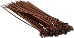 Pro Attache BR14SD100 Câble de couleur standard brun de 14.6 pouces, Nylon brun, 100-Pack