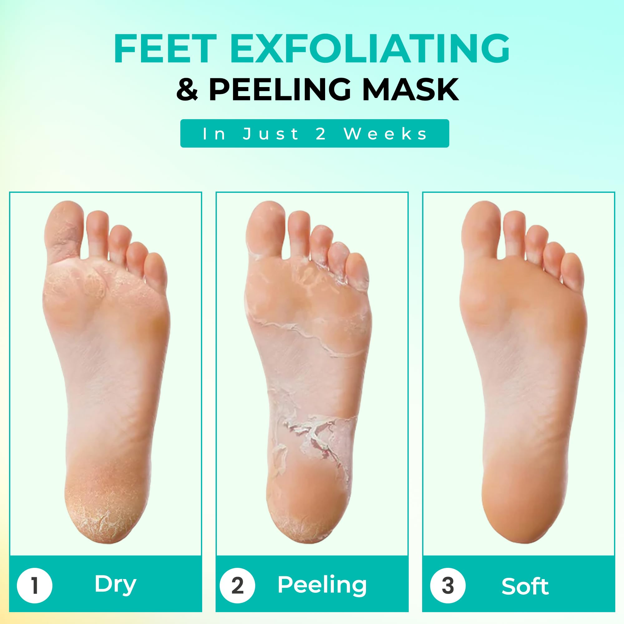 Happy Feet Foot Peel Mask 03 Packs Original Exfoliant Foot