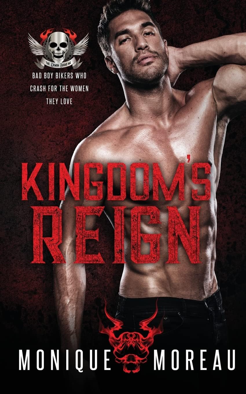 Kingdom's Reign: A Bad Boy Biker Romance (Steamy Biker Romance Series) Paperback – Large Print, August 27, 2020