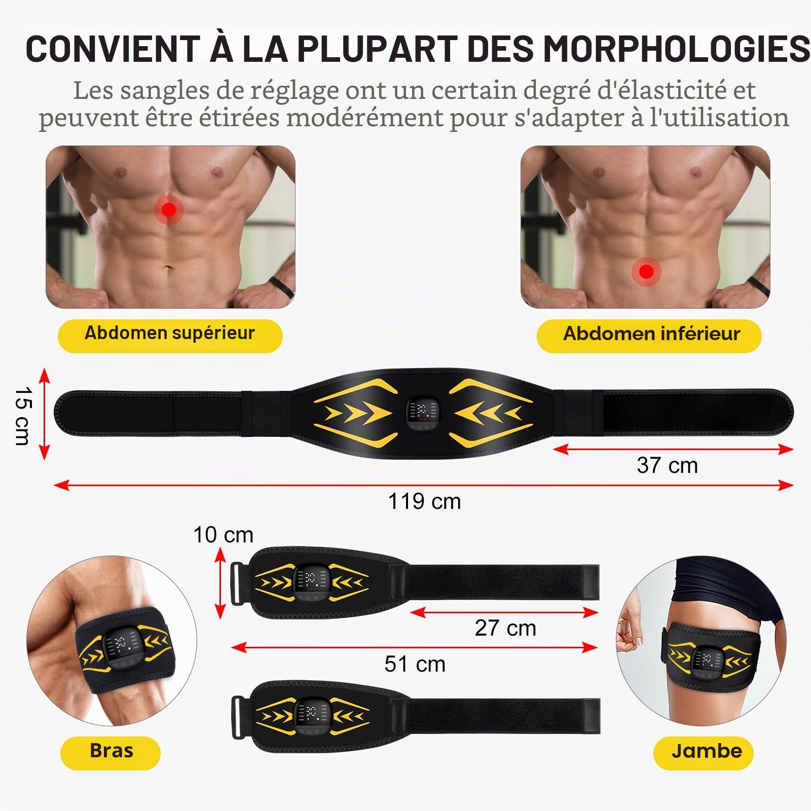 EMS entraîneur Abdos Biceps