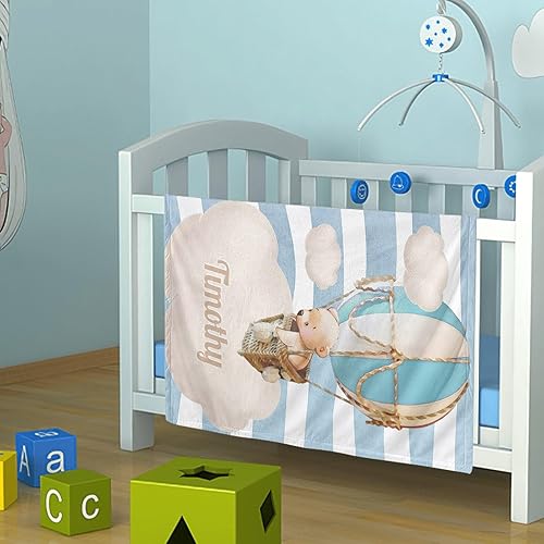 Miniatura 2 de Manta de bebé personalizada con oso de peluche, regalos para la mejor mamá incluso para recién nacidos, artículos esenciales para bebés