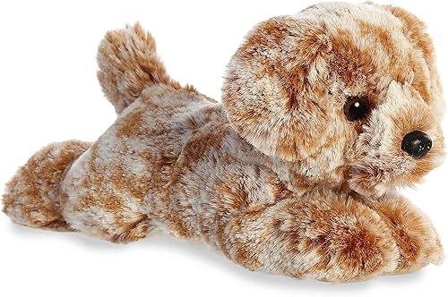 Miniatura 121 de Aurora® Adorable Mini Flopsie™ Scruff™ Animal de peluche, mini compañeros listos para aventuras juguetonas, para niños de todas las edades, niños
