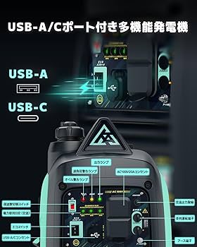 小型インバーター発電機 定格出力2.0KW 低騒音マーク付き 正弦波 防音型 Amazon | Kareyouインバーター発電機 小型定格出力2.0KW 低騒音
