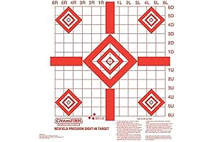 Champion Redfield Style Precision Sight-In Targets for 200-Yard Rifles