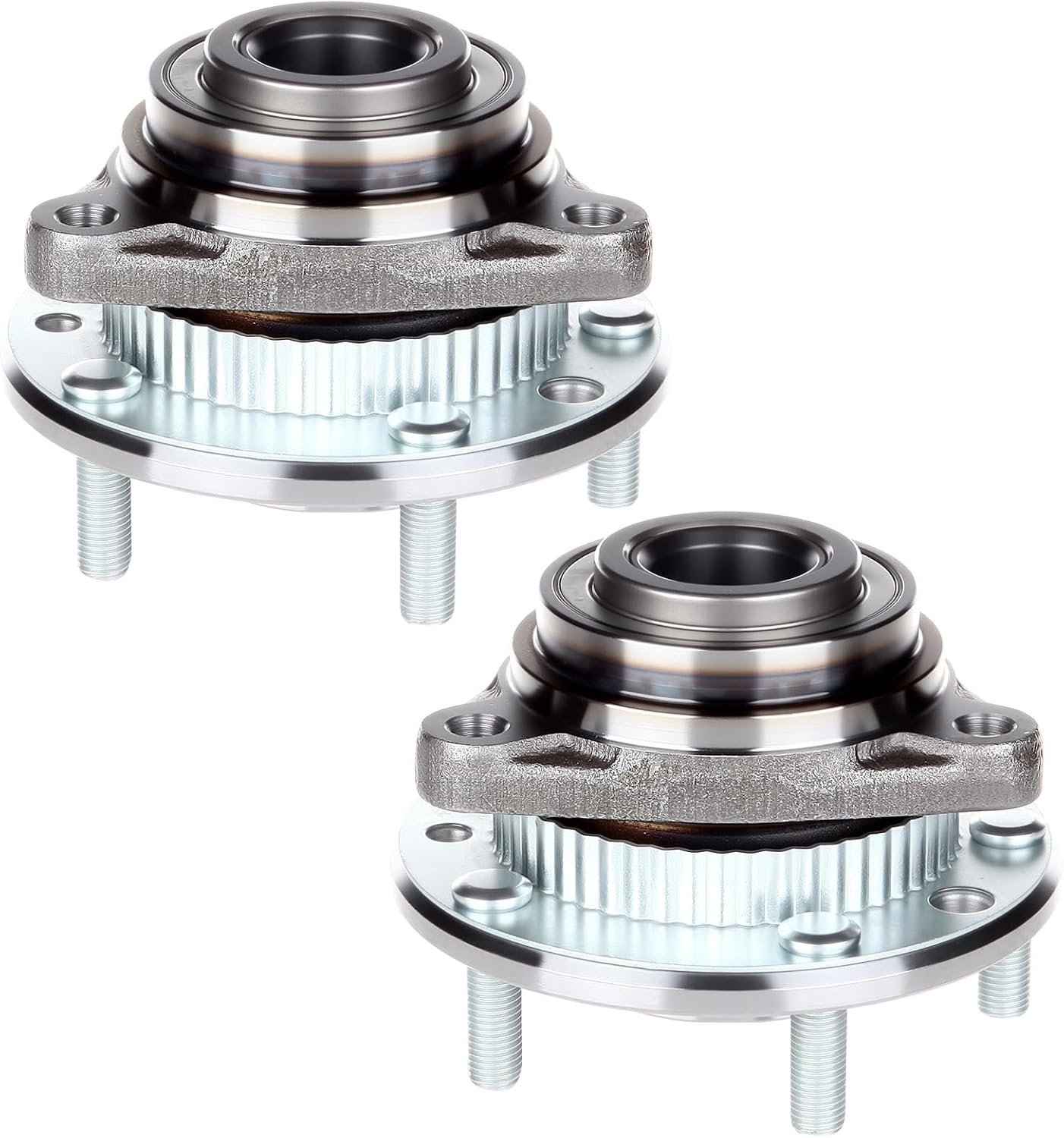 ECCPP Replacement For Pair of 2 Front Wheel Hub Bearing Assembly 5 Lugs w/ABS For 1994 1996-1997 For Chevrolet Blazer 513061 x2