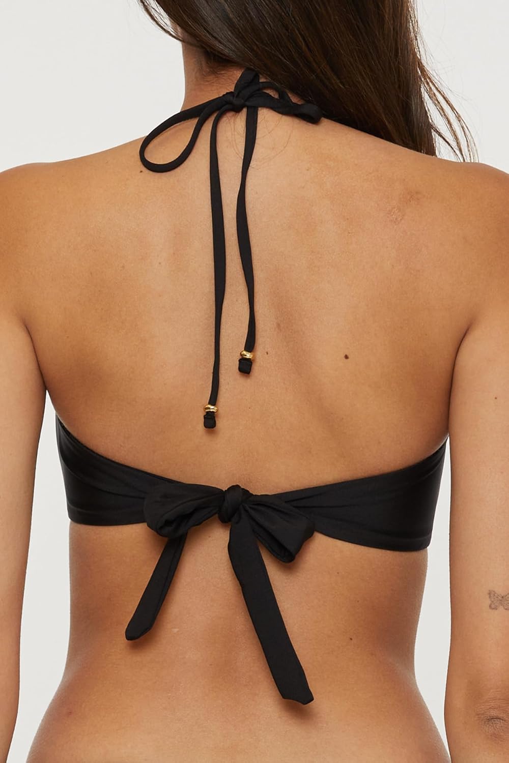 Trina Turk Women's Monaco Tab Bandeau Bikini Top, Adjustable, Tie Back, Swimwear Separates - Image 3