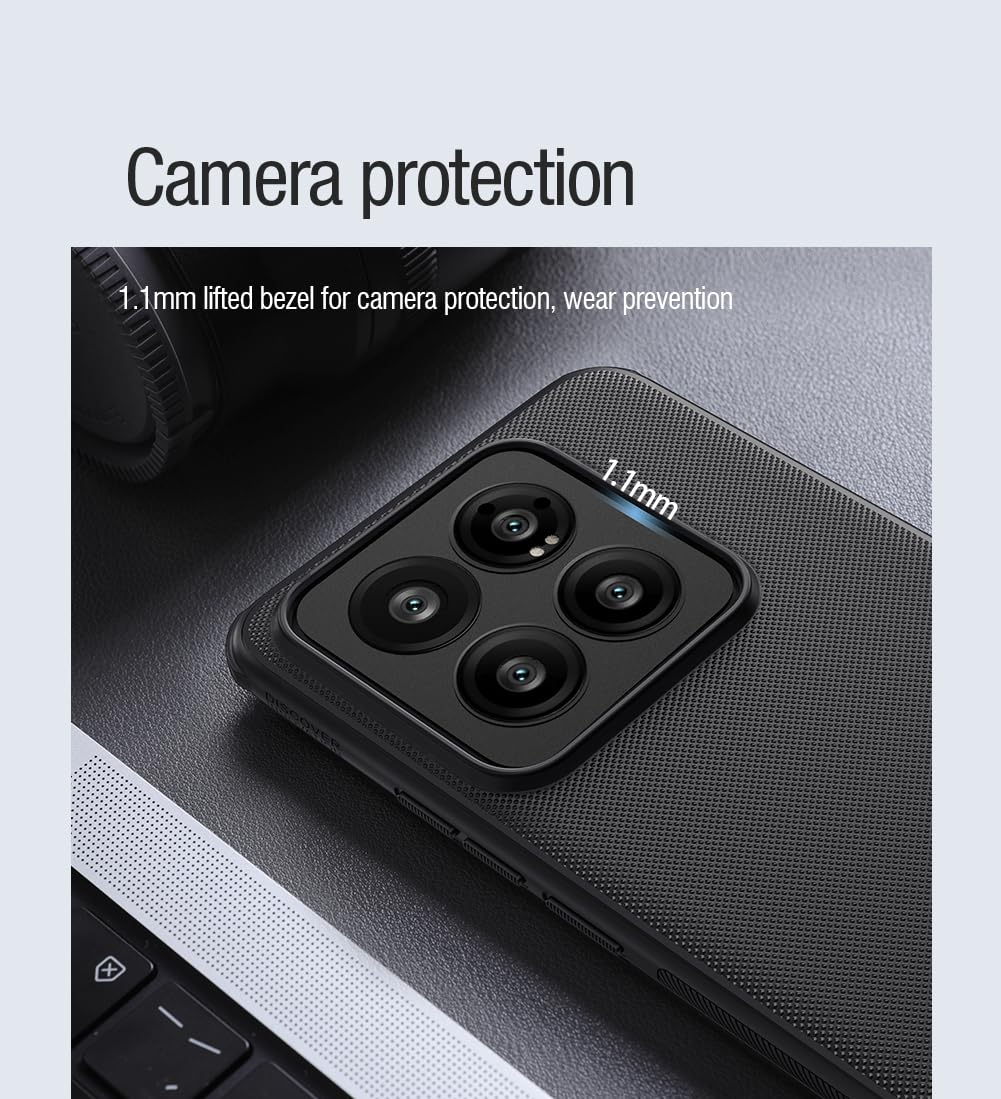 XTCASE Matt Transluzente Hülle Für Xiaomi 14 – Magnetisch, Magsafe Kompatibel, Mit Kratzschutz