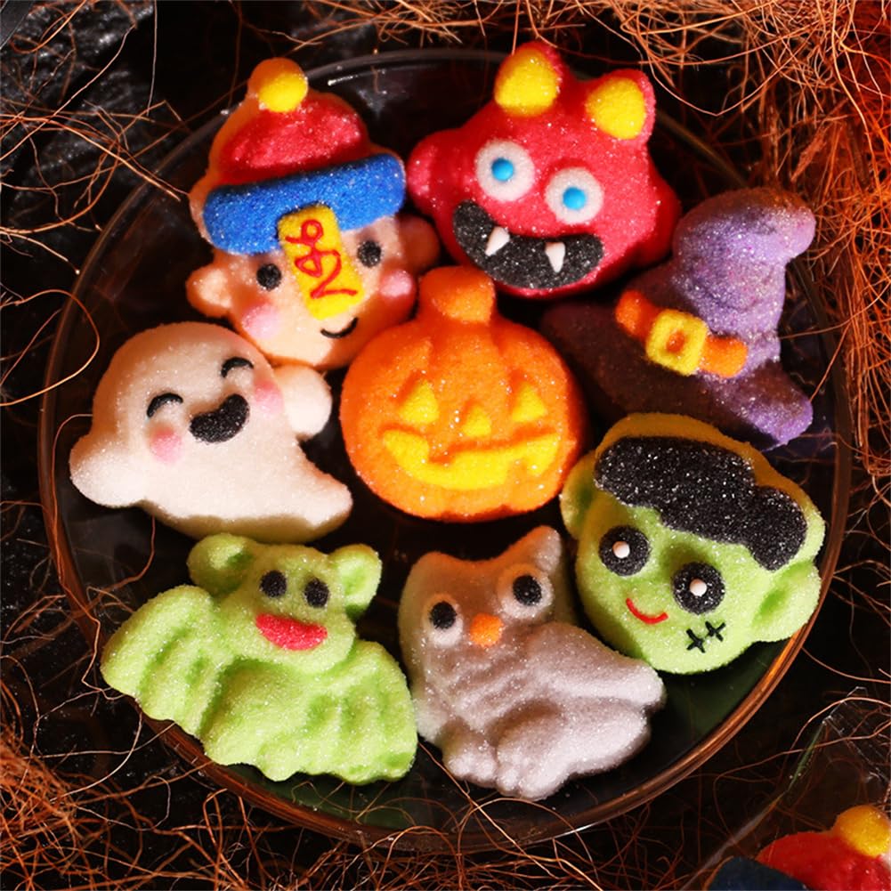 Amazon.co.jp: ハロウィン お菓子 個包装 キャンディー マシュマロ