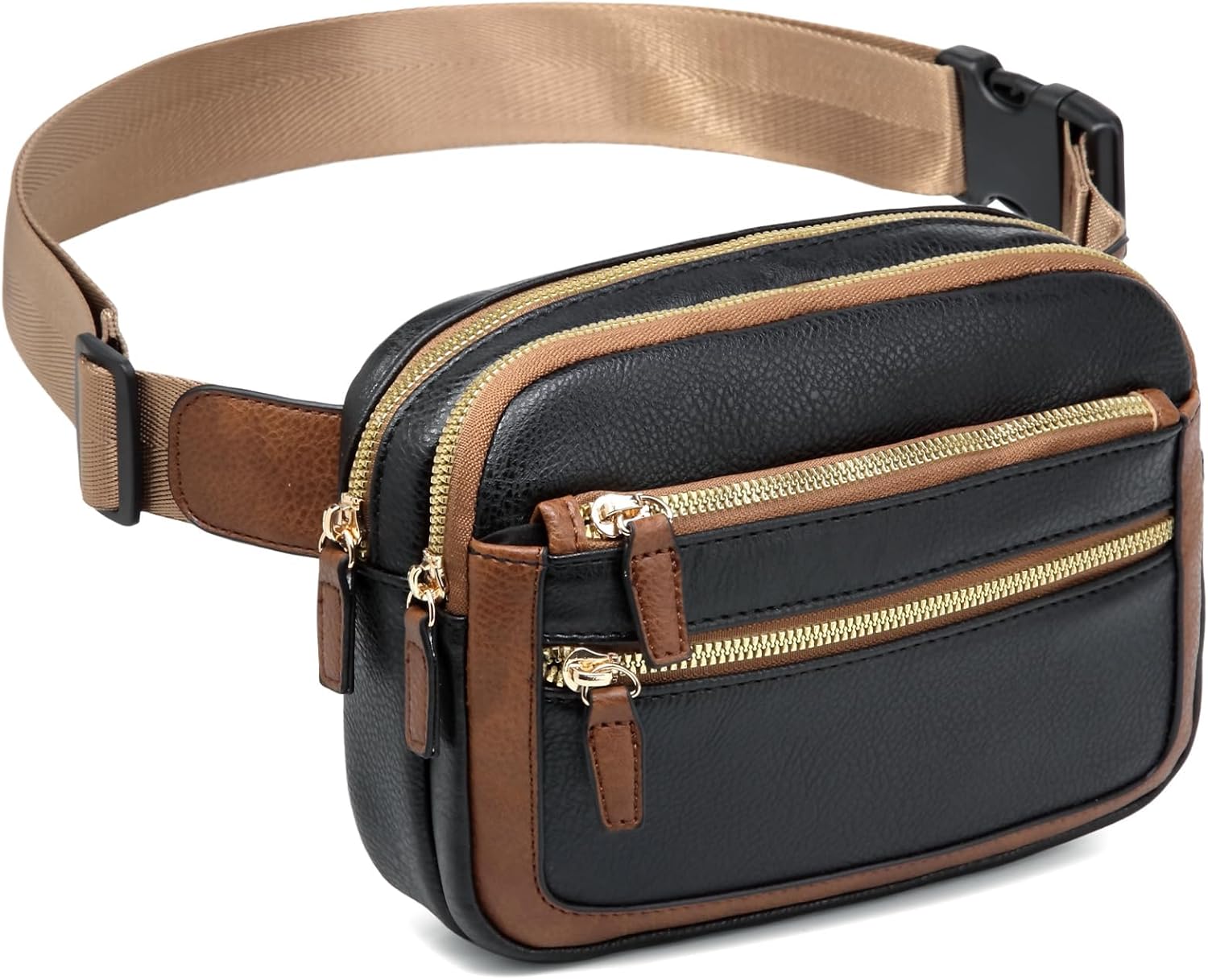 Lazada Mens Belt Bag Fashion Leather Fanny Pack For Women