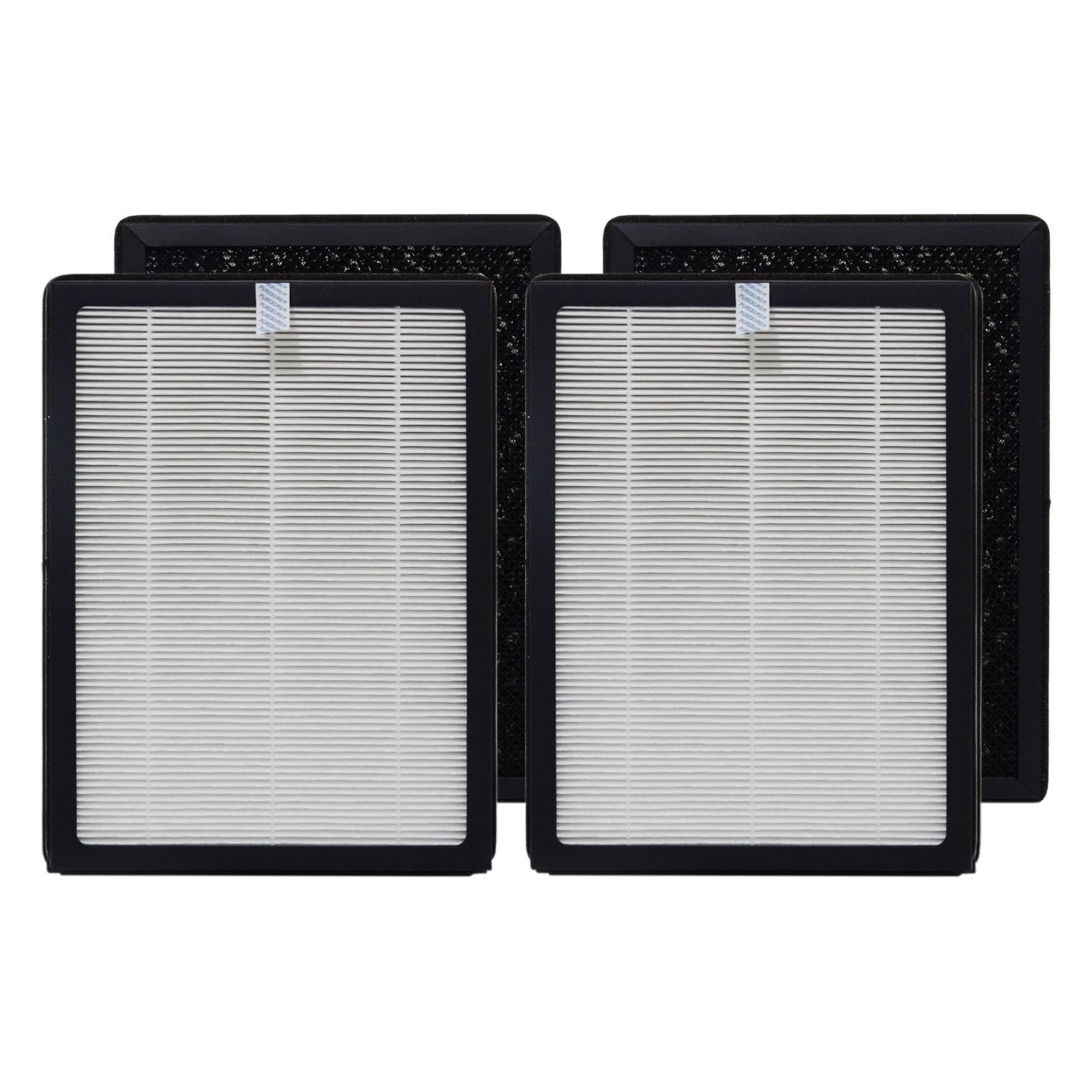 PUREBURG HEPA Ersatzfilter – 2er Pack Für Cuisinart CAP-500 Luftreiniger, H13, Mit Aktivkohle