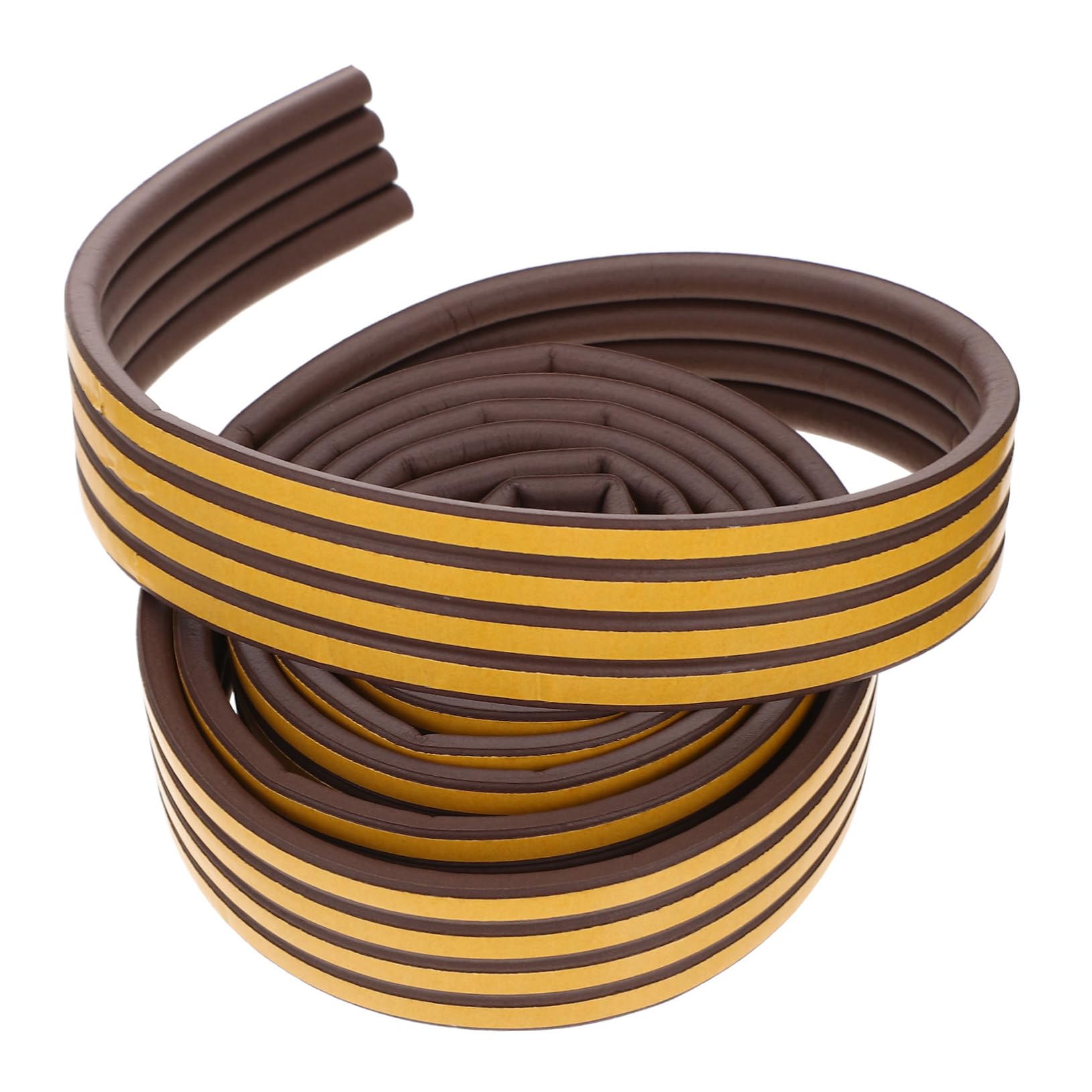 KALLORY Under Door Draft Stopper Seal Strip No Glue Weather Stripping for Doors and Windows Soundproofing and Windproof Design Fits Carpet Tile