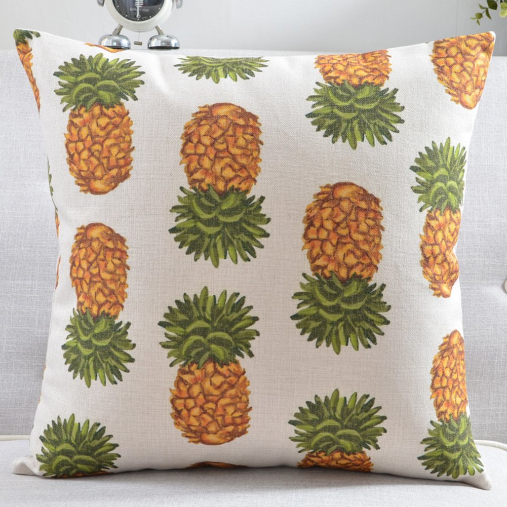 Plantes oreiller lombaire pour canapé et salon style Méditerranée orientale