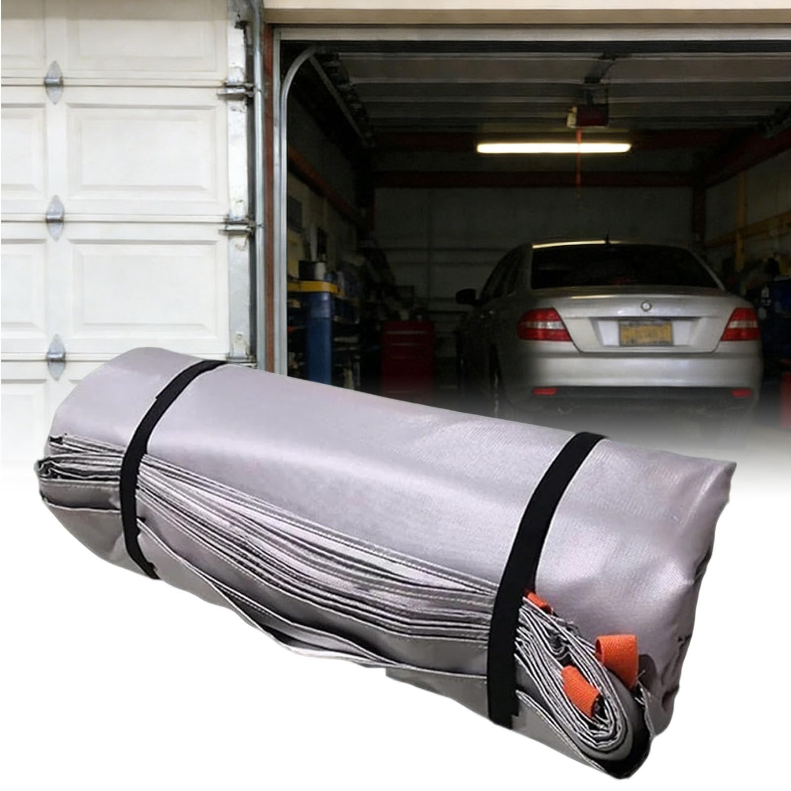 IEOWY Fire Blanket, Flame Retardant Tarpaulin for Emergency Fire Protection in Vehicles, Homes, and Outdoor Settings