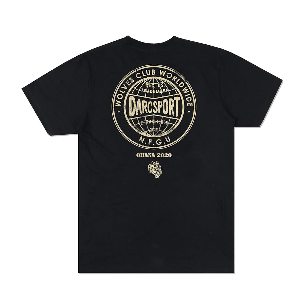 トレーニング用品 Darcsport long tee Amazon | [ダルクスポーツ] OHANA Wolves Globe Classic Tee S