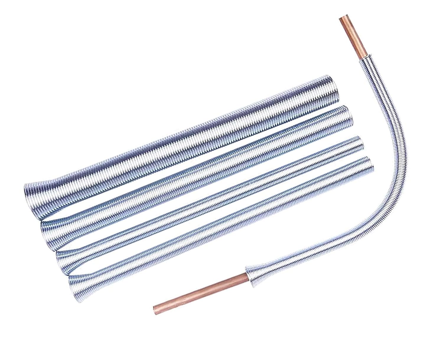 ISC 4 Pieces Spring Tube Benders 1/4", 1/2", 3/8", 5/8 Inch Tube Bender Kit for Copper Aluminum