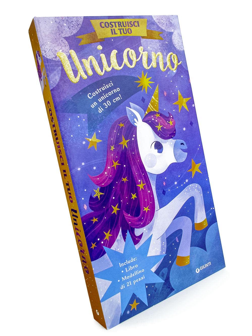 Costruisci il tuo unicorno. Con modellino di 21 pezzi
