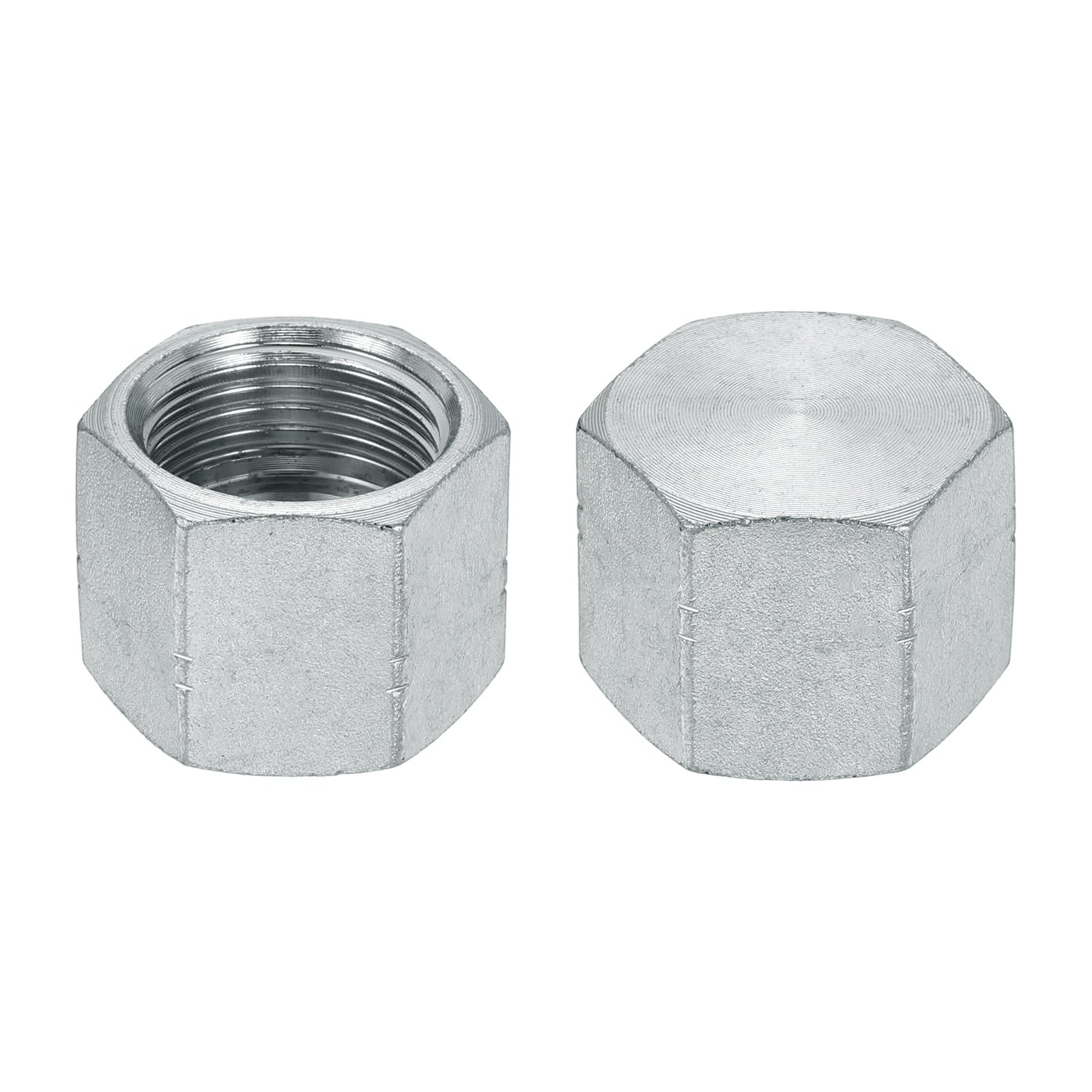 Tapas hidráulicas JIC accesorios de manguera hembra 37 grados acero al carbono -10 JIC 2pzs