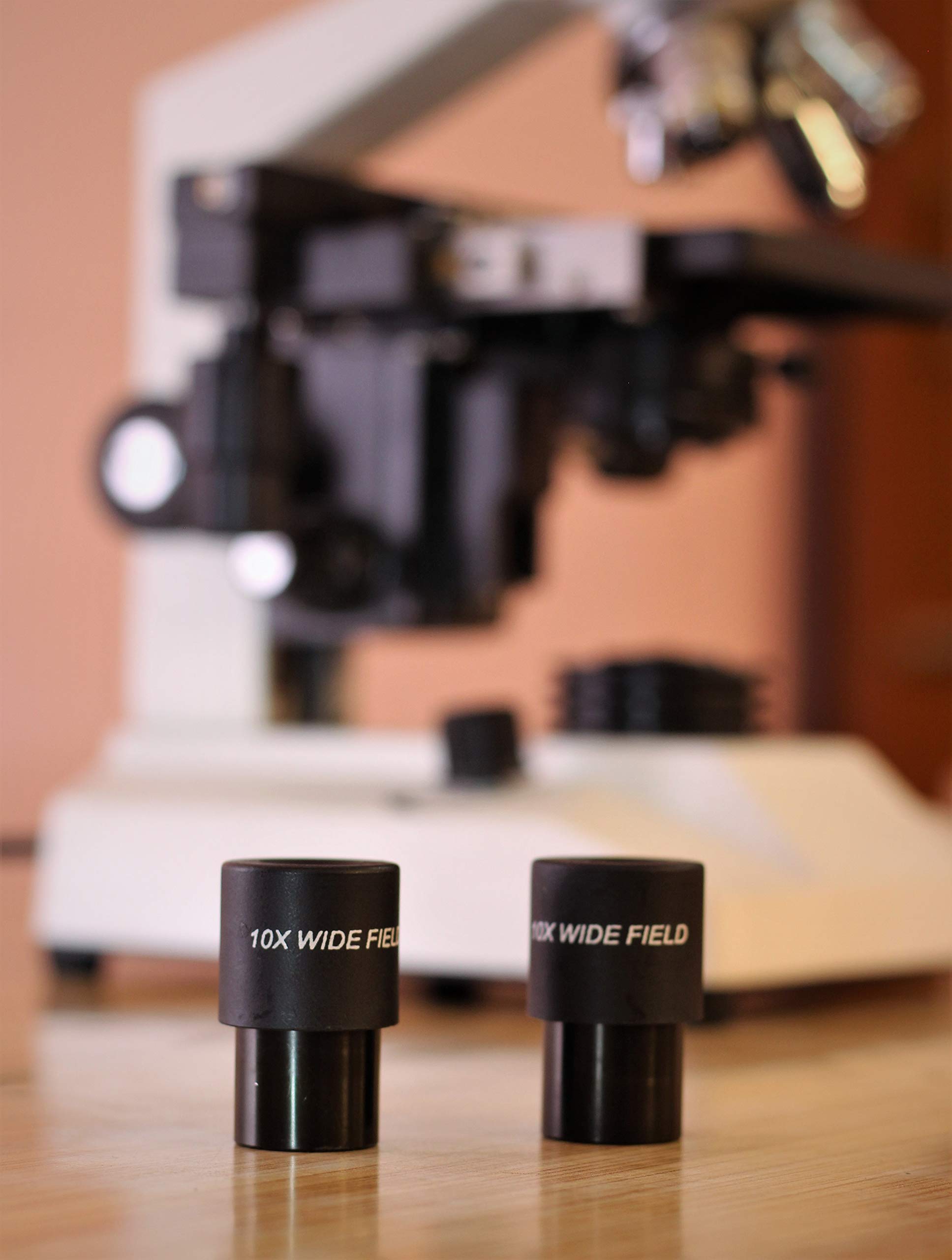 TSW Binocular Microscope for Doctors & Pathological Laboratory with Brass Achromatic Objective Lens & Inbuilt LED Illumination | TSW-MX-101 - Image 4 thumbnail