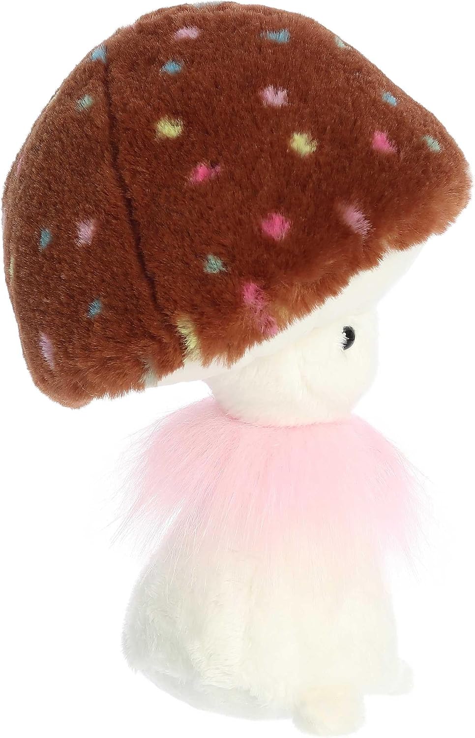 Aurora® Vibrant Fungi Friends™ Chocolate Cupcake Stuffed Animal - Unique Design - Loveable Companions - Brown 9 Inches
