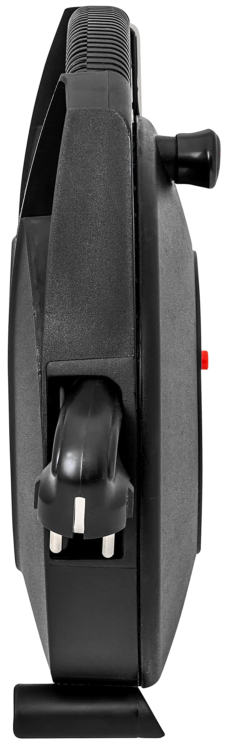 Brennenstuhl 1102701 - Comodidad línea 10m cl-x carrete eléctrico h05vv-f 3g1,0 negro