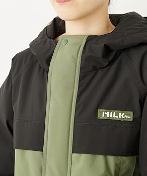 Amazon | [ミルクフェド] アウター HOODED PUFFER JACKET レディース
