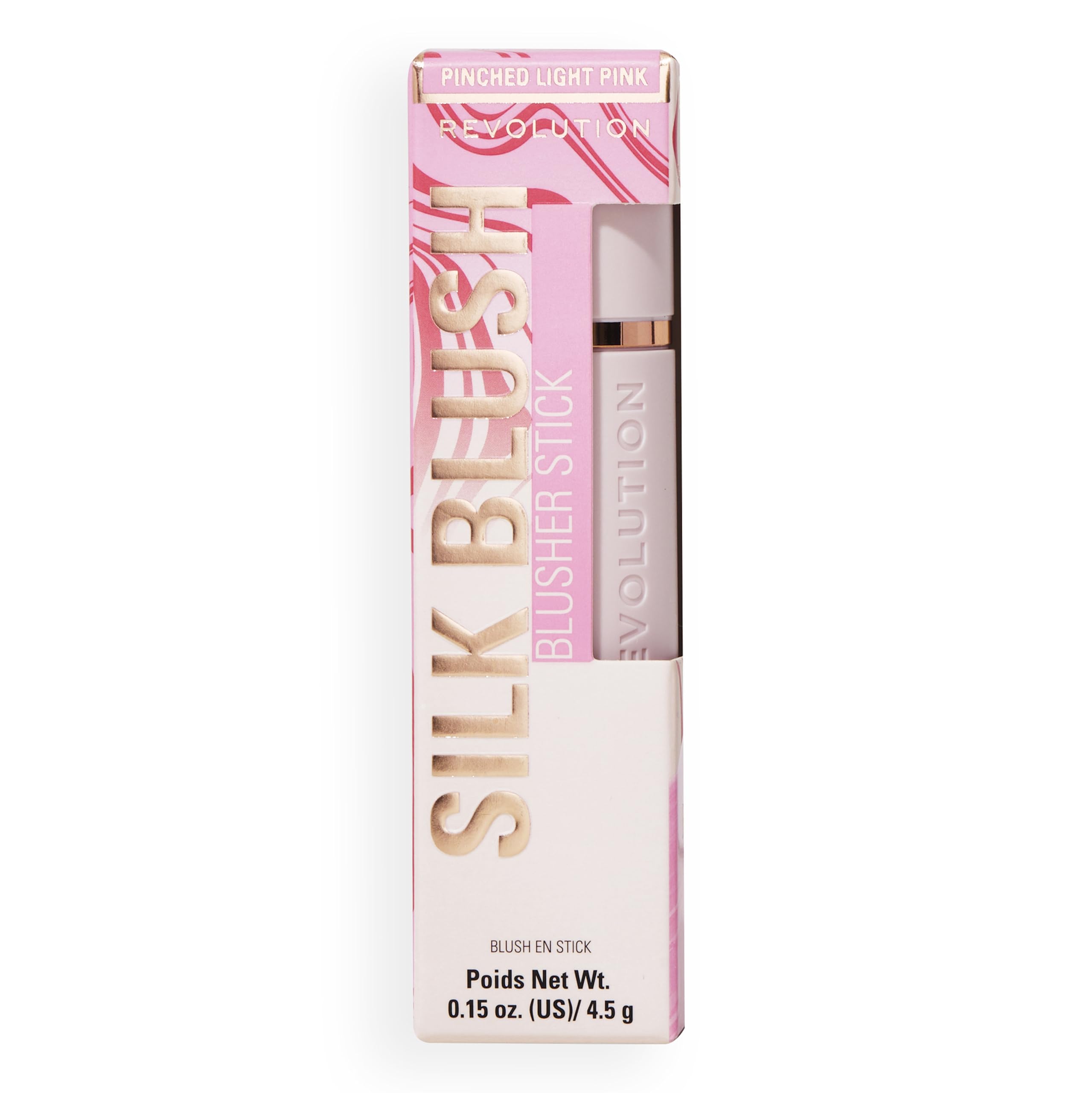 Revolution, Skin Silk Marble Blush Stick, Buildable Colour for Cheek Eye, & Lip, Cream-to-Powder Formula - Image 4