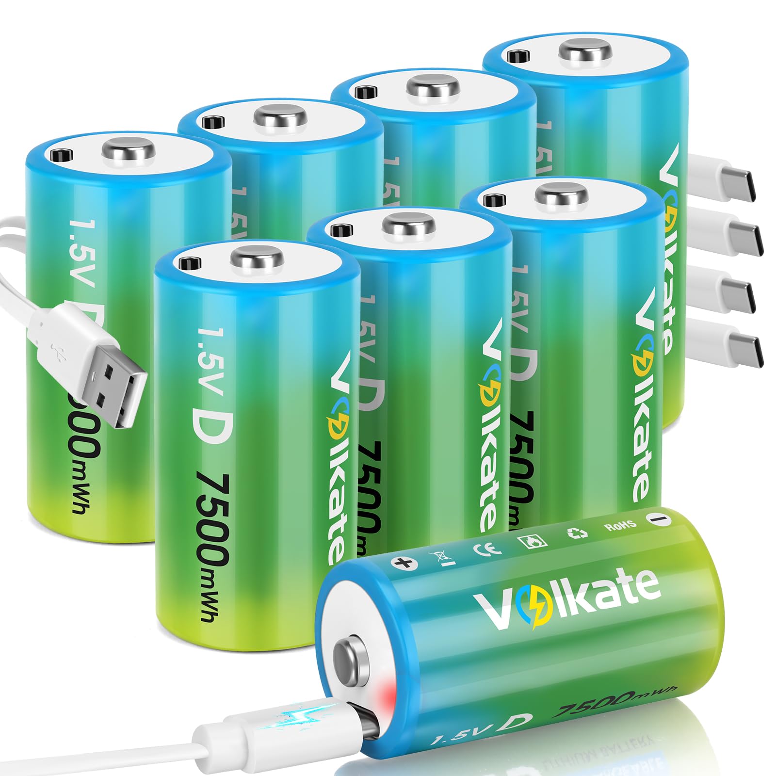 Volkate Lithium D Battery