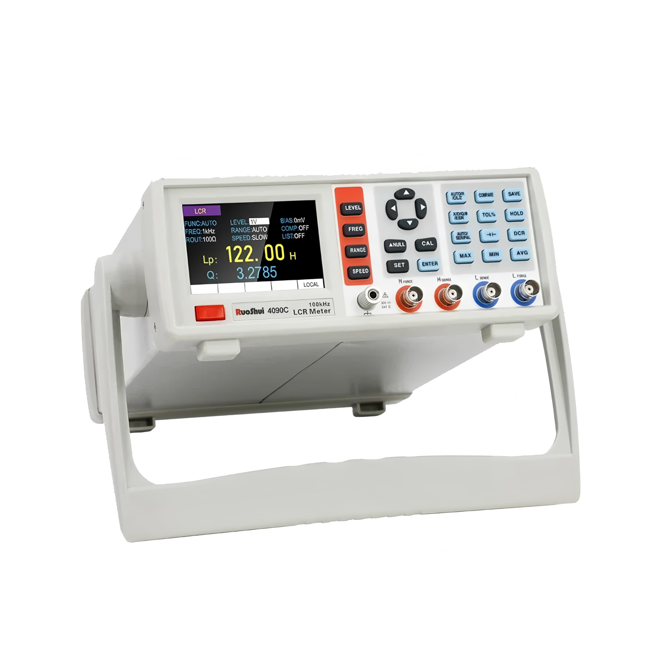 RUOSHUI 4090A/B/C 5 digit Digital Desktop Type Bridge LCR Meter RS232(or 485) 1500mV adjustable Analyzer(RUOSHUI 4090A)