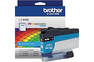 Brother LC406C INKvestment Tank Ink Cartridge
