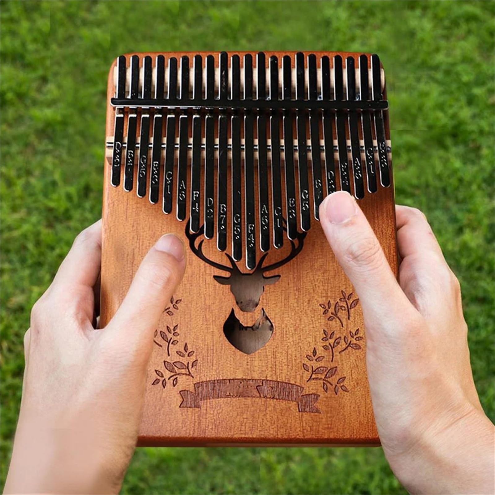 Kalimba Principiantes Kalimba Profesional Portátil De 21 Teclas Para Principiantes Adultos