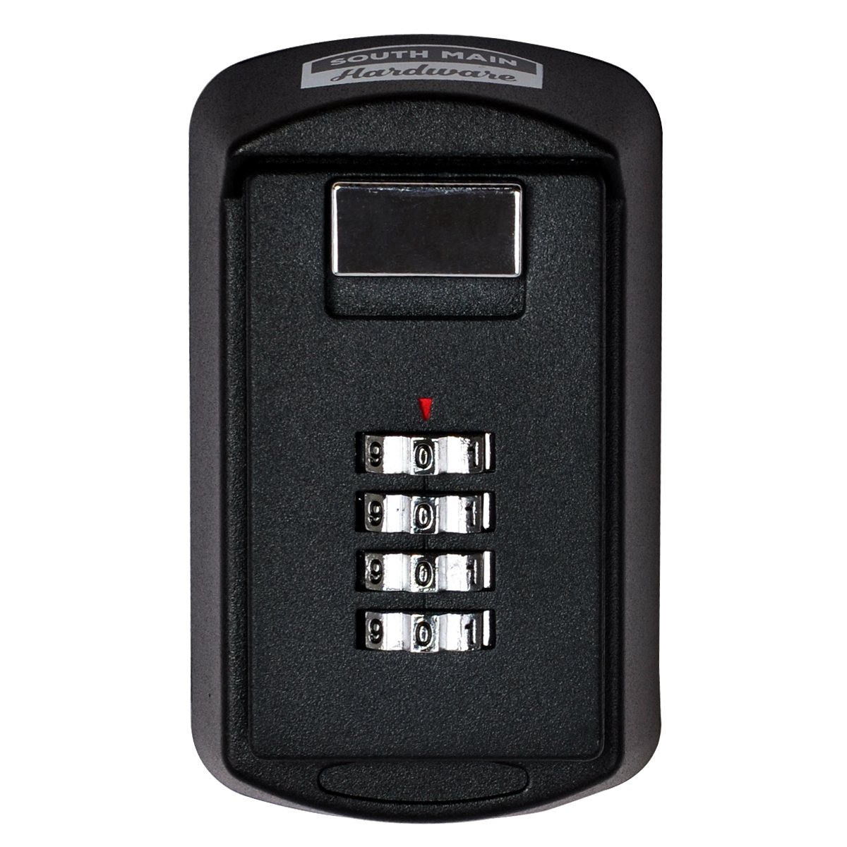 South Main Hardware 810143 Wall-Mounted Key Storage Box with Resettable Combination (1 Pack), Black-image-29