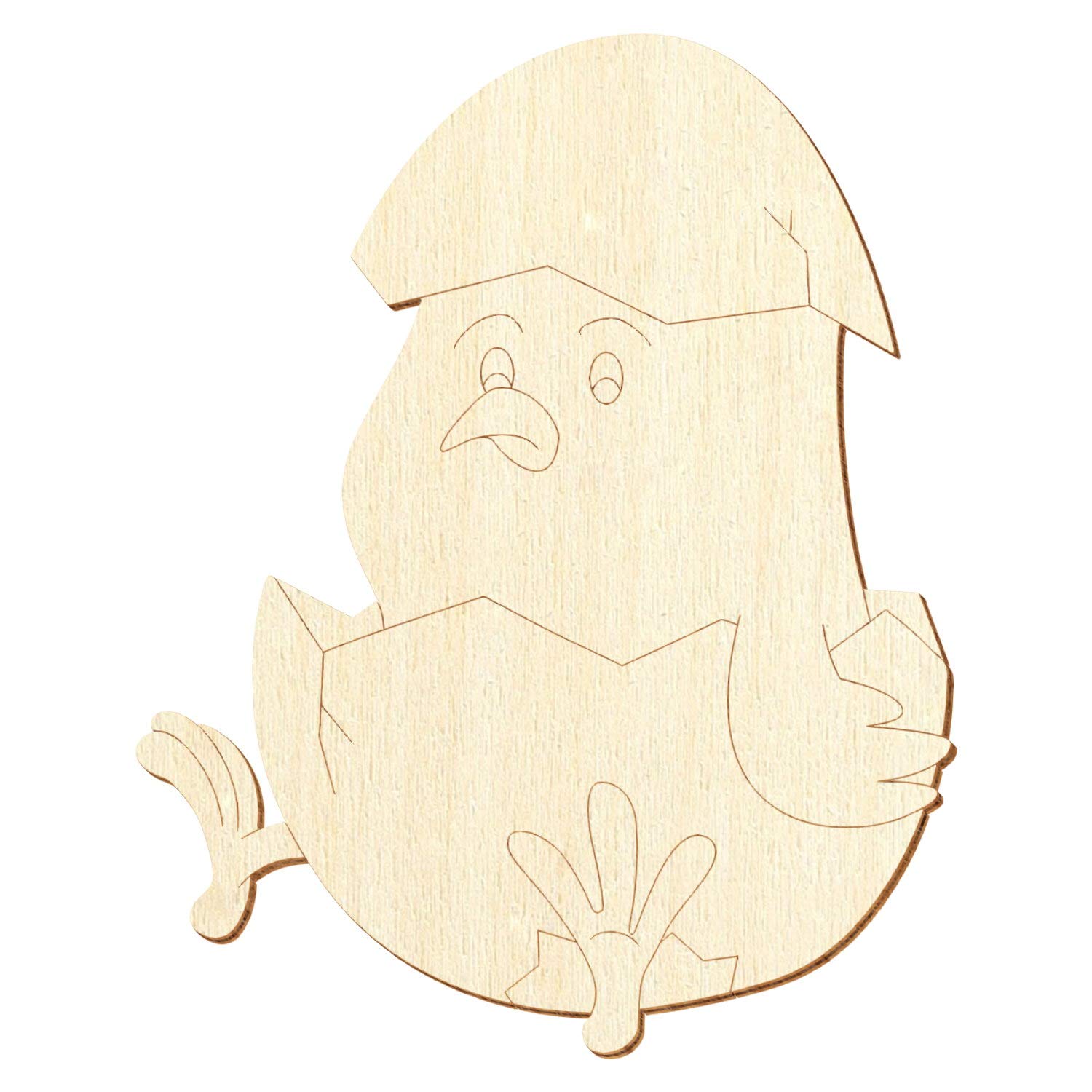 Pupazzo di pulcini in legno, 5-50 cm, confezione da 100 pezzi, altezza: 24 cm