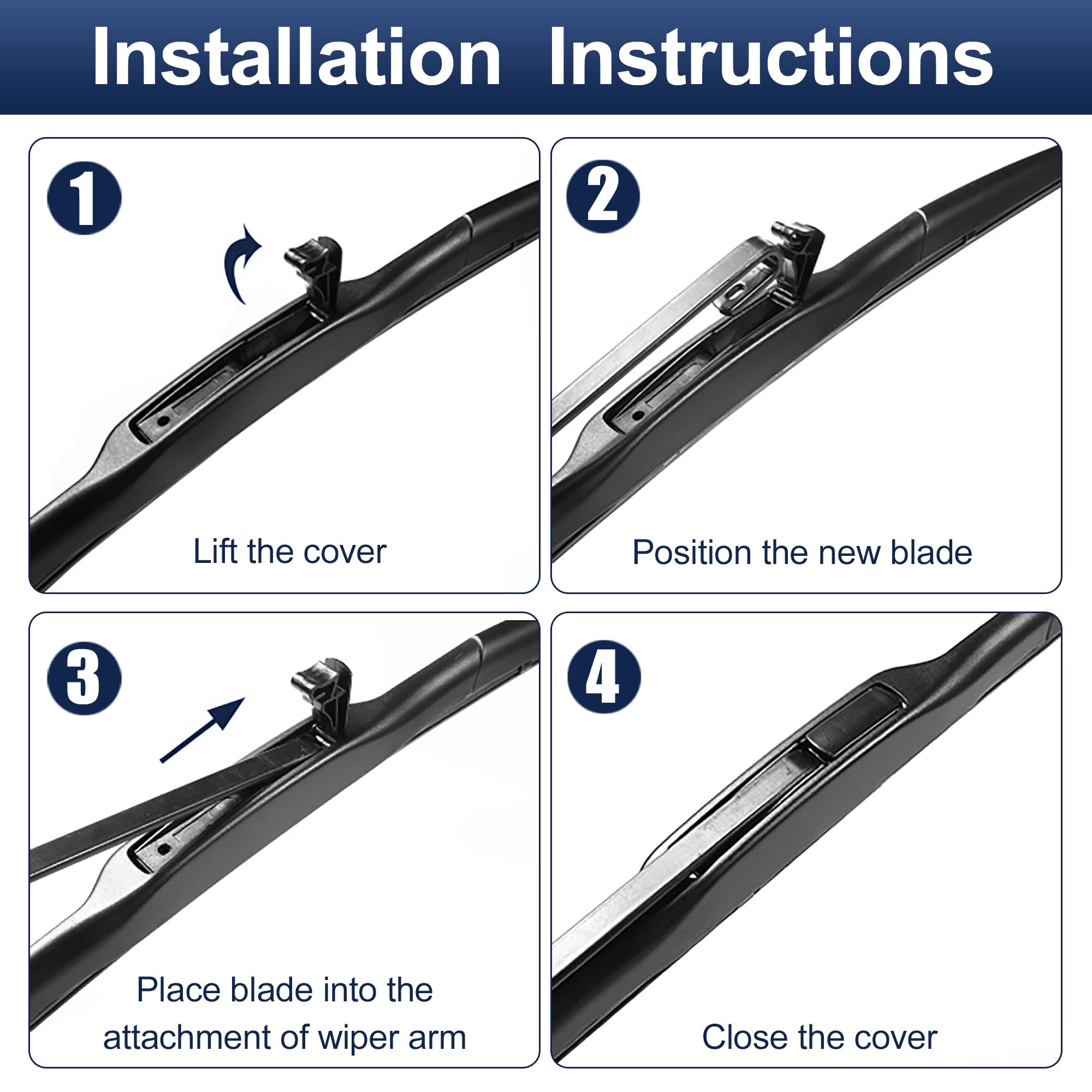 New Rear Wiper Arm & Blade Kit For Pontiac Vibe (2003-2010) - 11 Inch, Easy Install