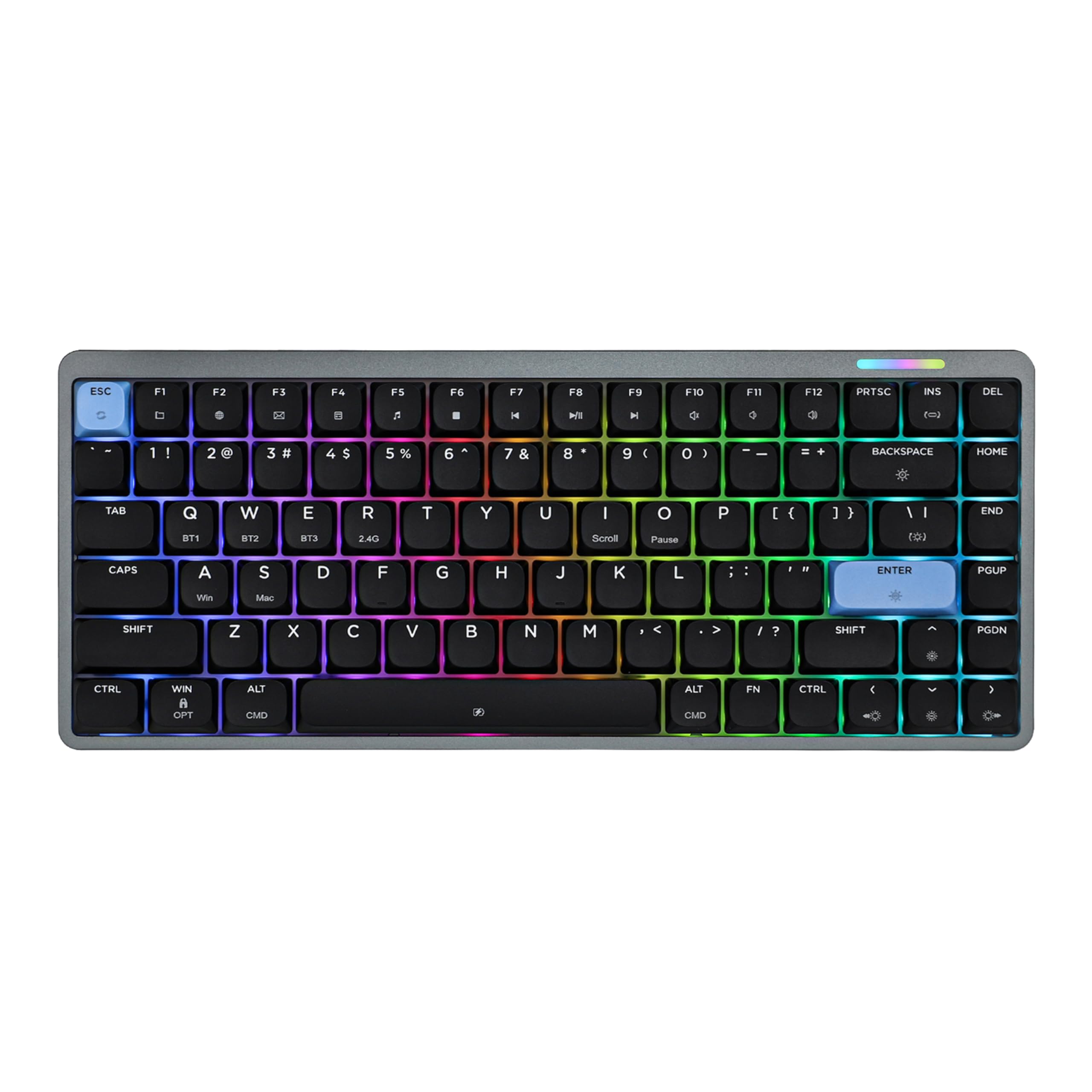 Amazon | EPOMAKER Luma84 薄型アルミニウム ワイヤレスメカニカル