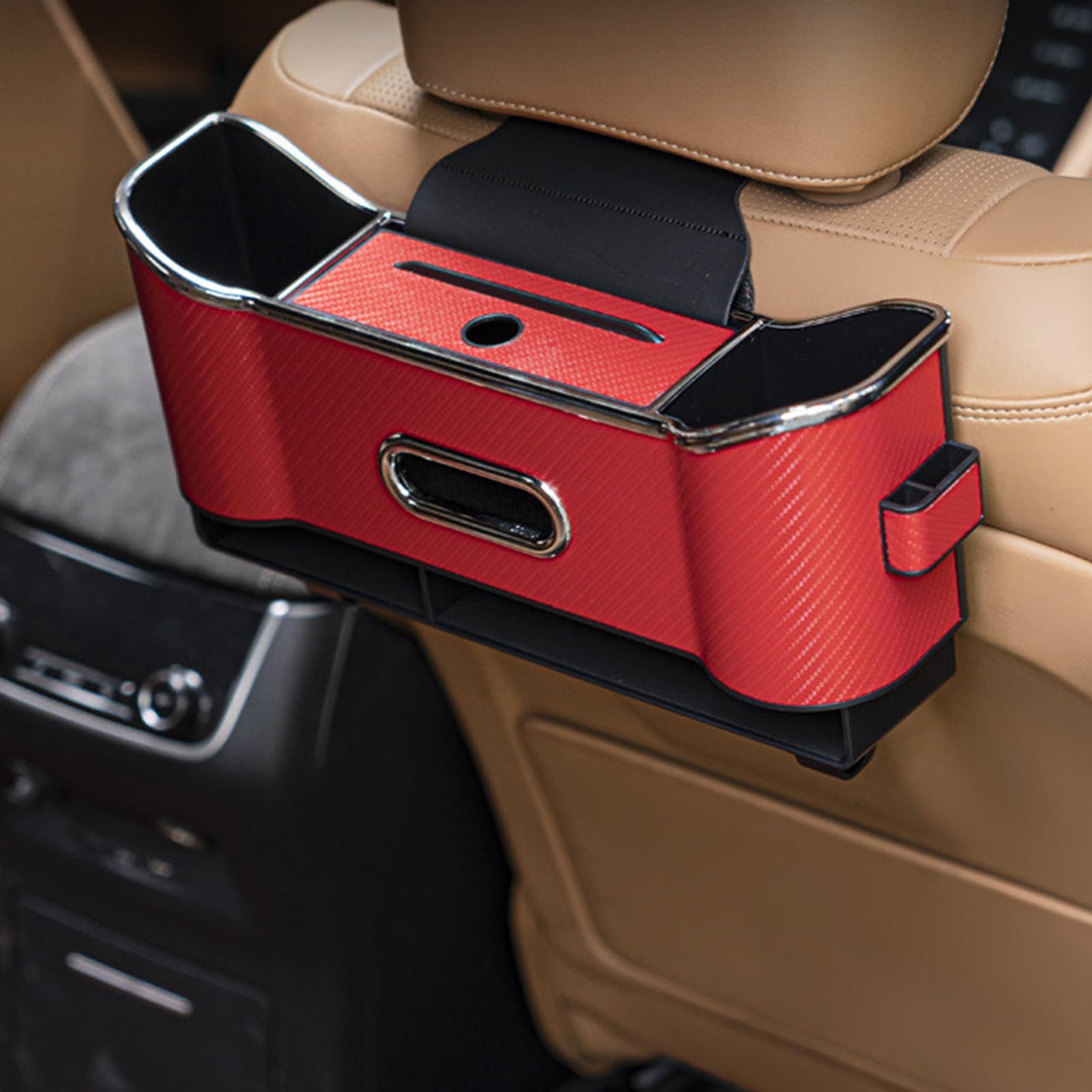 Organizzatore Sedile Posteriore Auto Busta da Viaggio Multifunzionale con | Accessorio Organizzatore Auto Sedile Posteriore Per Fazzoletti Snack Bottiglie D'A