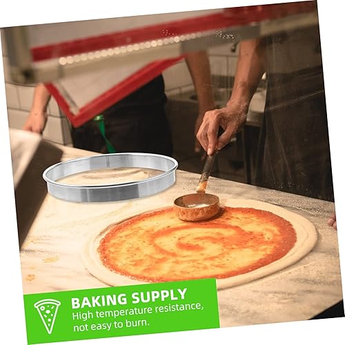 Miniatura 9 de Anillo de tarta para hornear de cocina, anillo de pizza, anillo de pastel, anillo redondo para mousse, anillo de salsa de pizza, anillo de mousse de