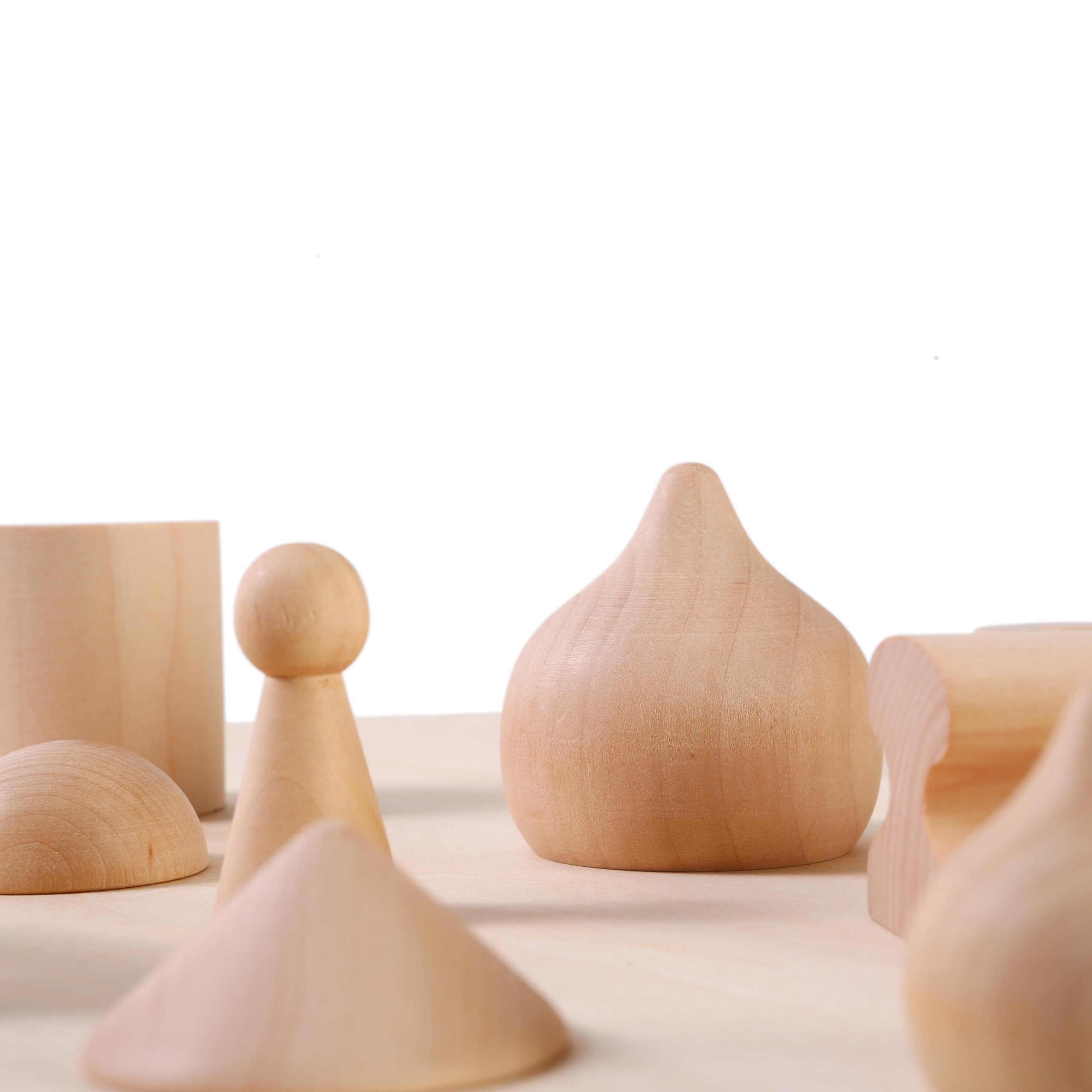 Tavolo oscillante in legno – Gioco d'equilibrio per promuovere comunicazioni, abilità e team building – con custodia e 25 elementi in legno – per coaching, allenamento ed eventi di