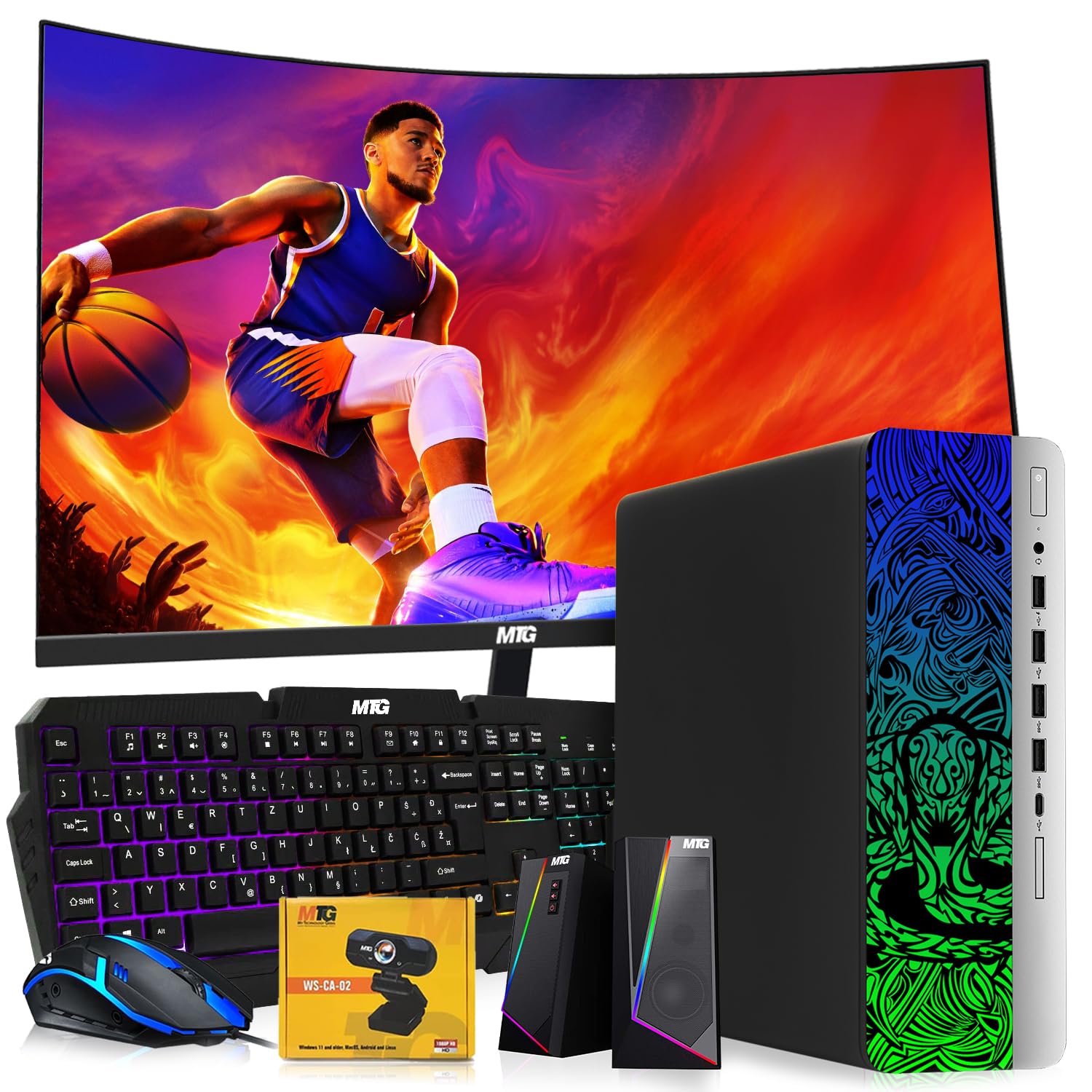 Amazon.com: TechMagnet HP Regular Cobra Edition Desktop – Intel