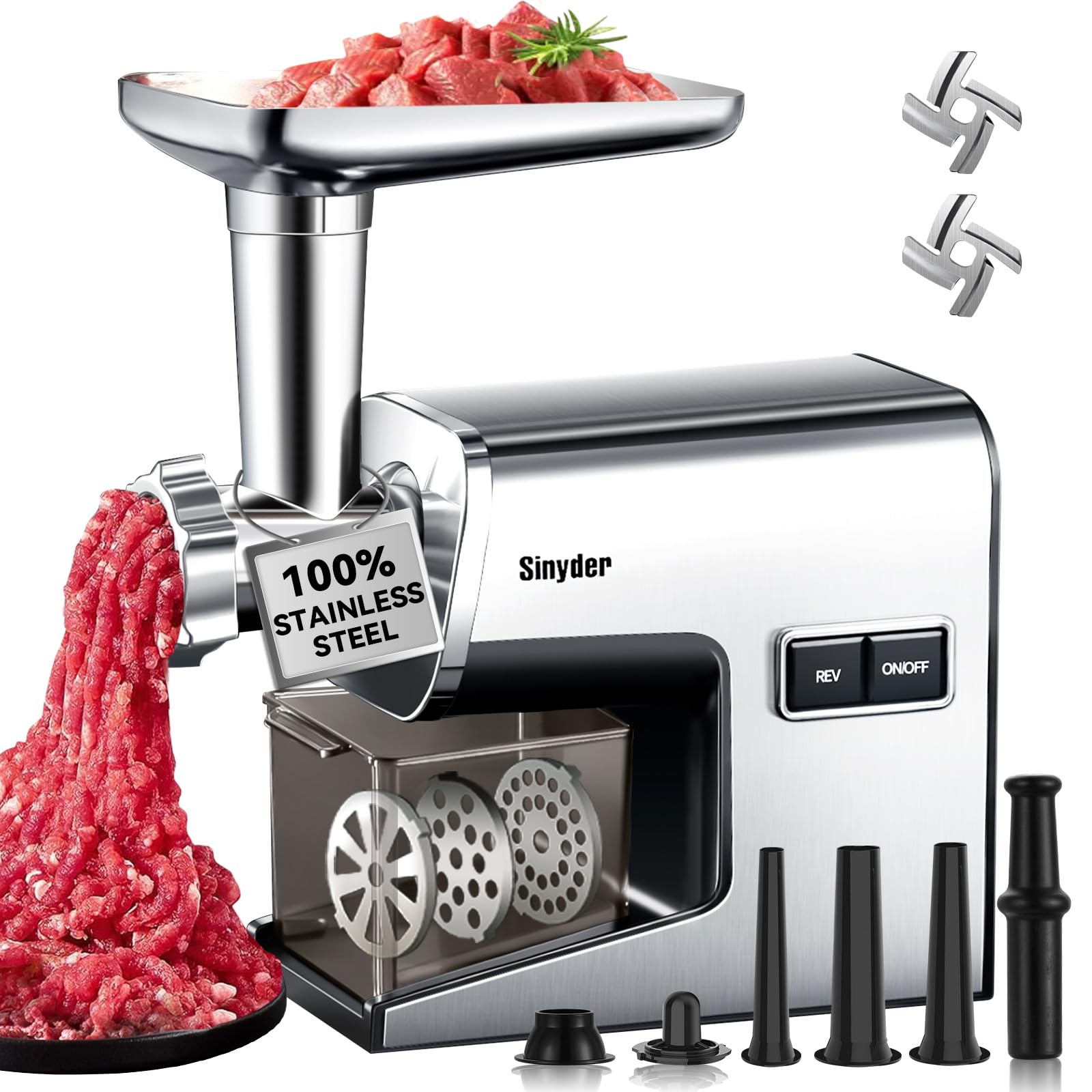 Sinyder 3000W Electric Meat Grinder