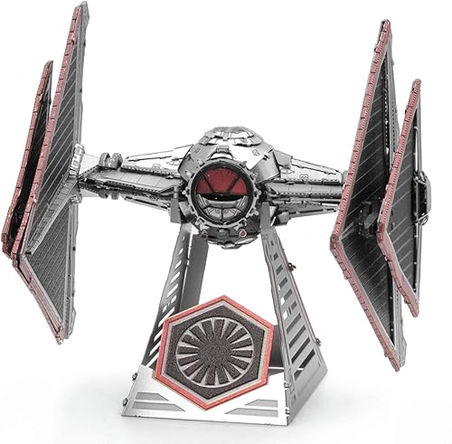 Miniatura 3 de Fascinations - Kit de metal 3D de Star Wars Rise of Skywalker Sith Tie Fighter con pinzas