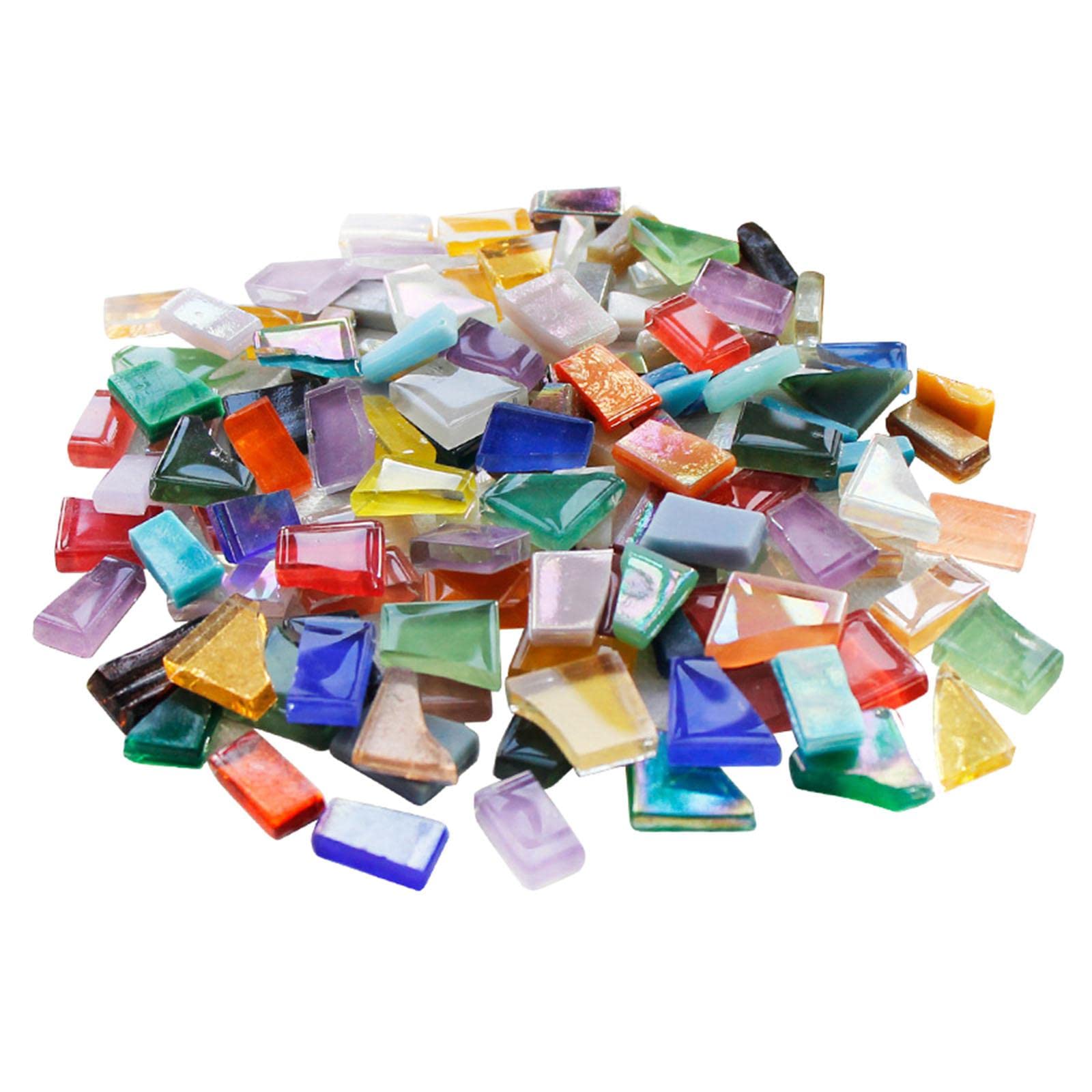 Neaxgeandx Multi-Color Irregular Porcelain Mosaic Making Ceramic Mosaic Tiles Diy Wall Art Crafts