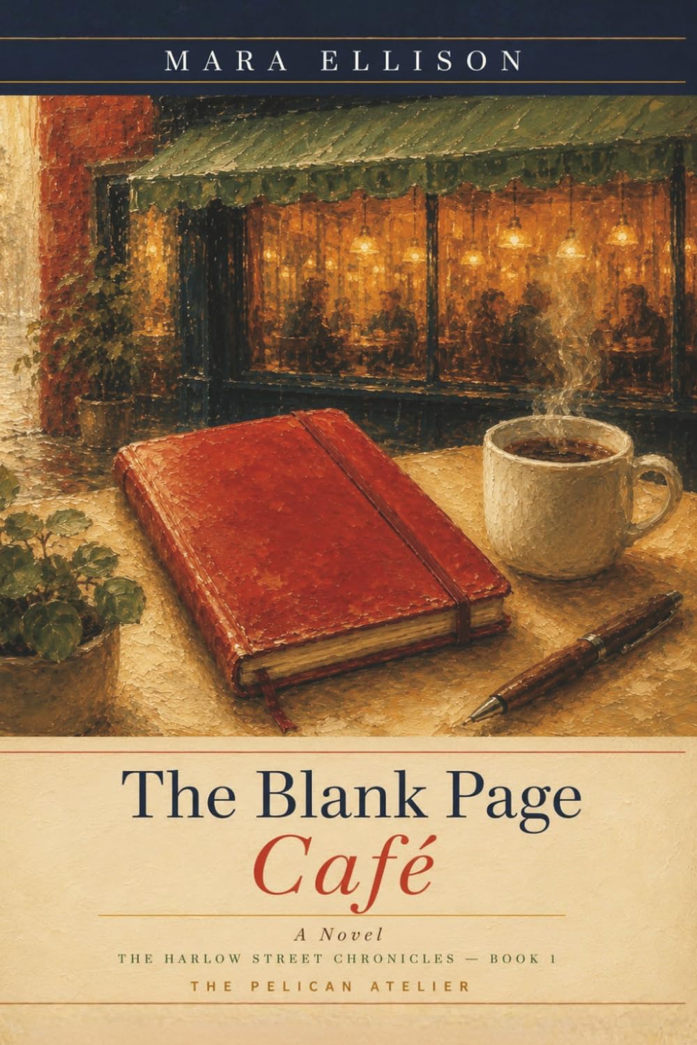 The Blank Page Café: A Novel About Second Chances, Quiet Friendships, and the Stories We Begin Again (The Hearthside Stories)