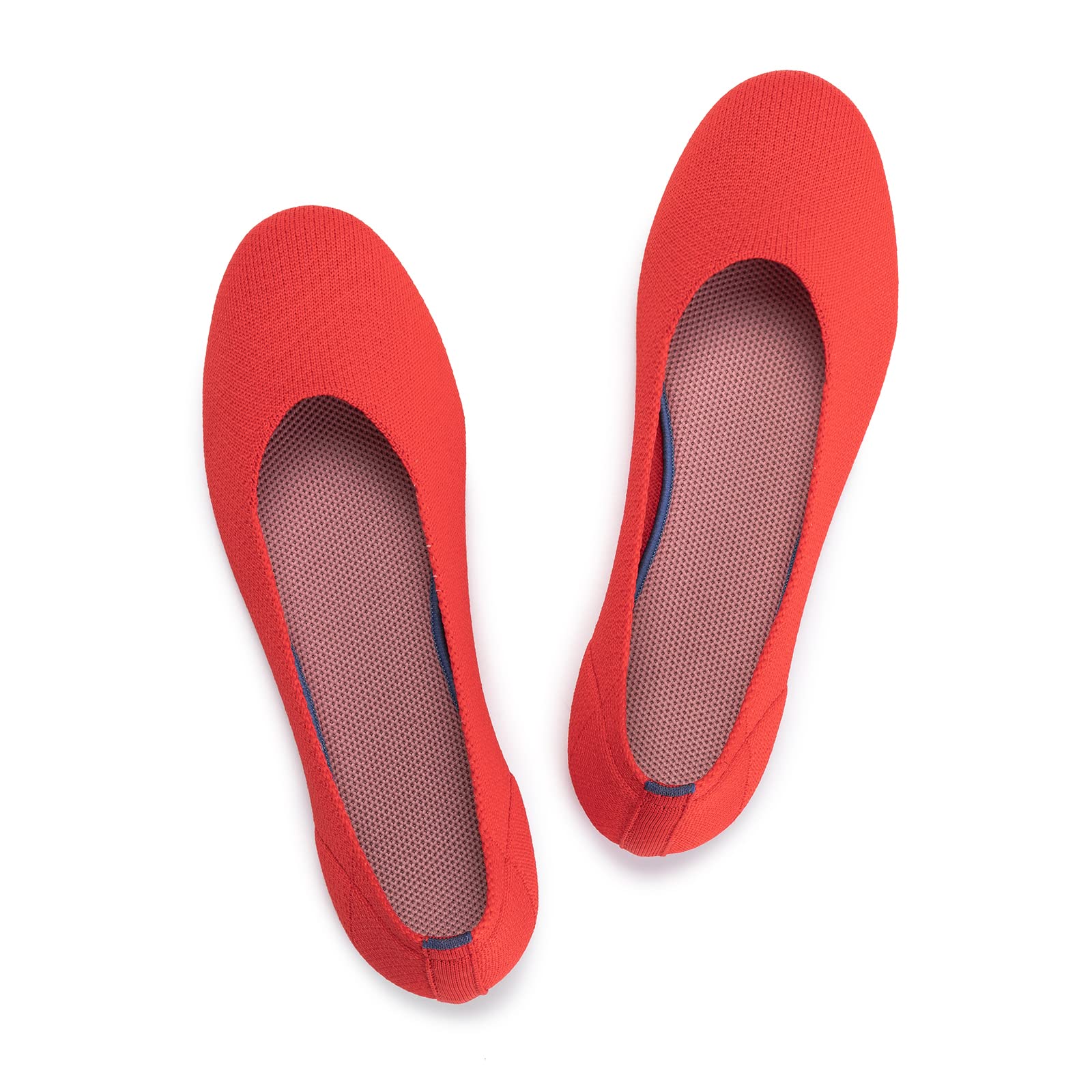 Frank Mully Damen Ballerinas Slip On Knit Kleid Schuhe Pumps Schuhe Runde Zehe